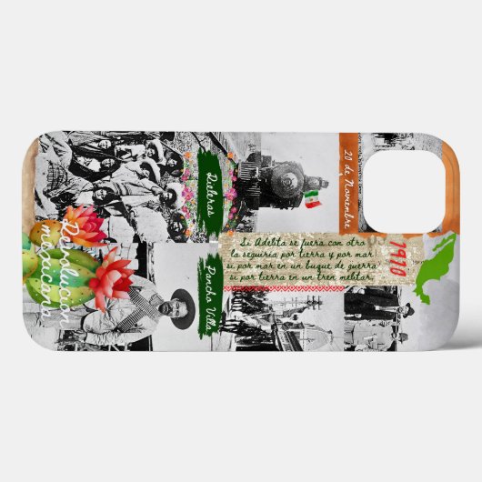 Revolución Mexicana Pancho Villa Adelita Mexicaans Case-Mate iPhone Case (Achterkant (horizontaal))