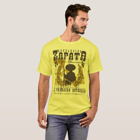 Revolucion Zapata Latino America T-shirt (Voorkant volledig)