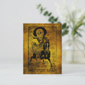 Revolucionaria door José Guadalupe Posada Briefkaart (Staand voorkant)