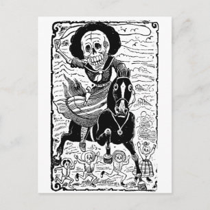 Revolucionaria door José Guadalupe Posada Briefkaart