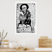 Revolucionaria door José Guadalupe Posada Poster (Keuken)