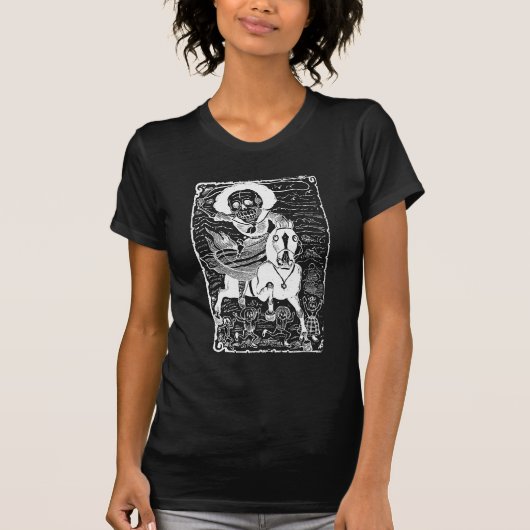 Revolucionaria door José Guadalupe Posada T-shirt (Voorkant)