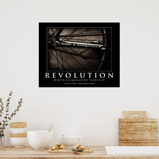 Revolutie 2 poster (Keuken)