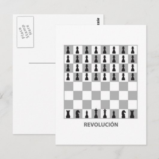 Revolutie Briefkaart (Voorkant / Achterkant)