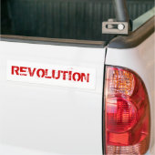 REVOLUTIE BUMPERSTICKER (Op Truck)