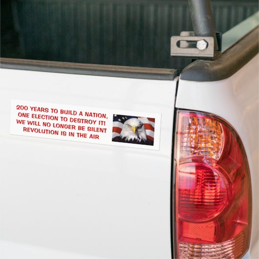 Revolutie Bumpersticker (Op Truck)