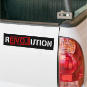 Revolutie Bumpersticker (Op Truck)