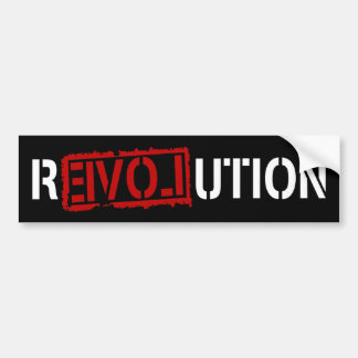 Revolutie Bumpersticker