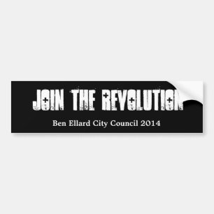 Revolutie Bumpersticker