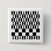 Revolutie - Chees Vierkante Button 5,1 Cm (Voorkant)