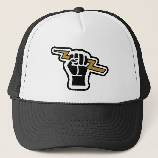 Revolutie Eerste Logo Trucker Hat Trucker Pet (Voorkant)