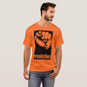 revolutie_fist t-shirt (Voorkant volledig)