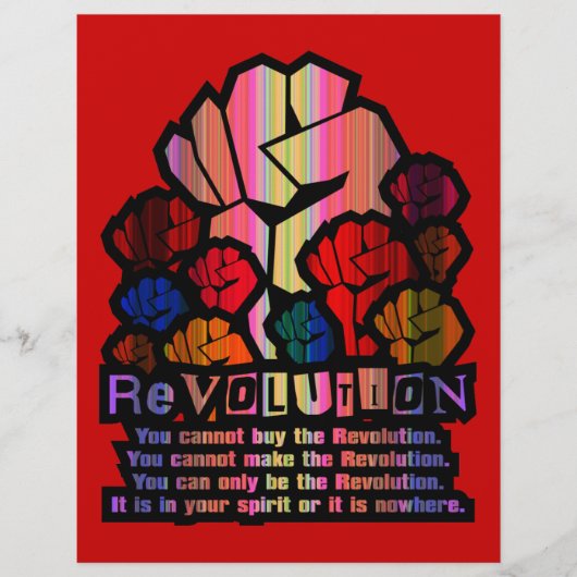 REVOLUTIE FLYER (Voorkant)