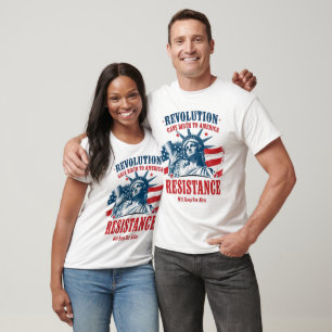 Revolutie gaf Amerika het leven T-shirt