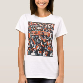 "Revolutie" grafisch T-shirt