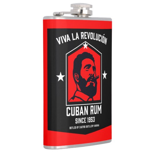 revolutie in drankverslaafden heupfles (Rechts)