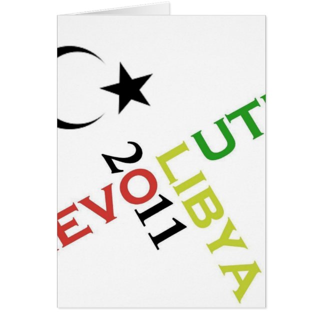 revolutie libië 2011 (Voorkant)