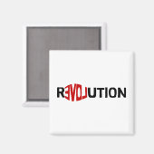 REVOLUTIE - Magnet Truism (Voorkant / Achterkant)