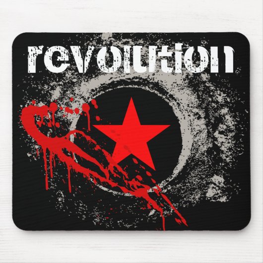 Revolutie Mousepad Muismat (Voorkant)