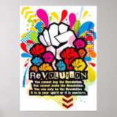REVOLUTIE POSTER (Voorkant)