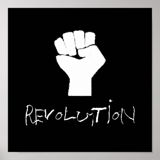 REVOLUTIE POSTER (Voorkant)