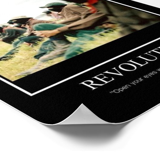 Revolutie-poster Poster (Hoek)