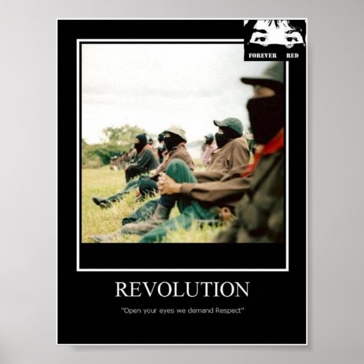 Revolutie-poster Poster (Voorkant)