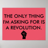 Revolutie-poster Poster (Voorkant)