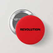 Revolutie Ronde Button 5,7 Cm (Voorkant /achterkant)