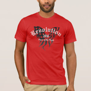 Revolutie van 2016 Mannen monden in Unisex T-shirt