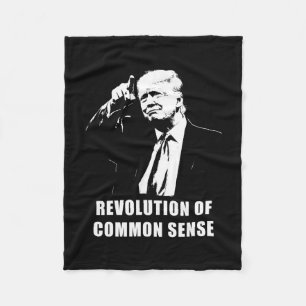 Revolutie van gezond verstand – Trump inauguratie Fleece Deken