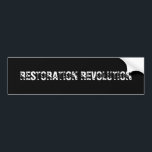 REVOLUTIE VAN HERSTEL BUMPERSTICKER<br><div class="desc">RR</div>