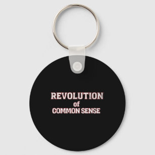 Revolutie van het gezond verstand tekst Trump 45-4 Sleutelhanger