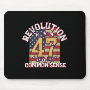 Revolutie van het gezond verstand Trump 47 Preside Muismat