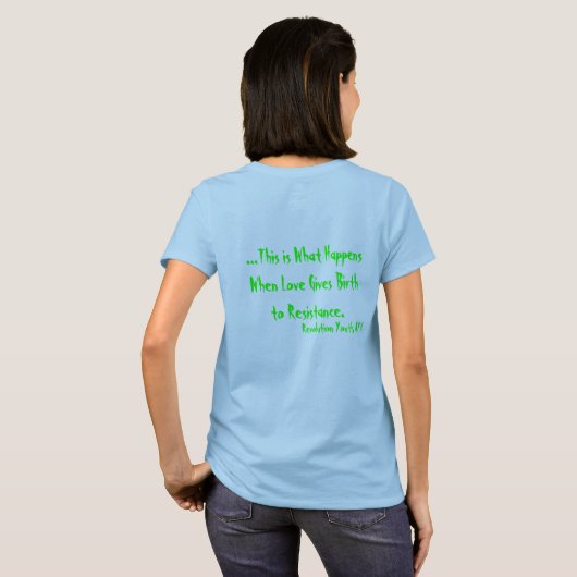 RevolutieJeugd T-shirt (Achterkant volledig)