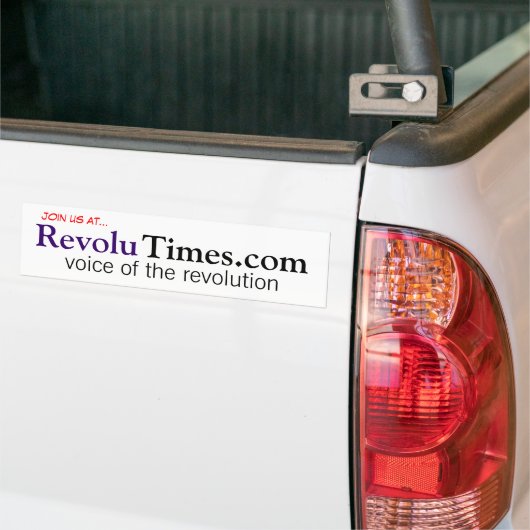 RevoluTimes Bumpersticker (Op Truck)