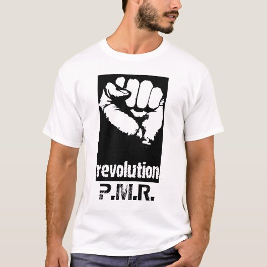 revolution_fist, P.M.R. T-shirt (Voorkant)