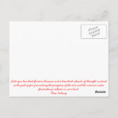 Revolutionair Briefkaart (Achterkant)