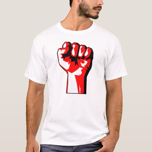 Revolutionair, eerste T-shirt (Voorkant)