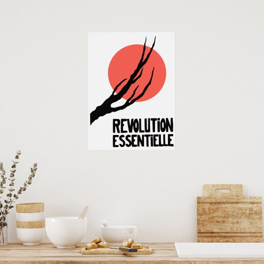 revolutionair essentieel poster (Keuken)