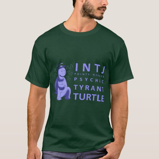 Revolutionair (INTJ) T-shirt (Voorkant)