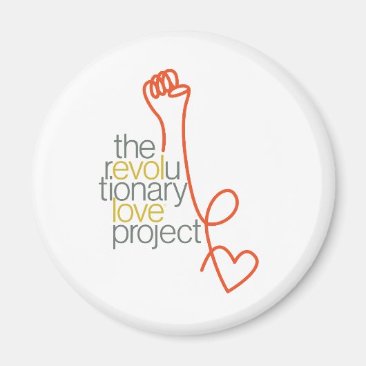 Revolutionair Logo Magnet (Voorkant)