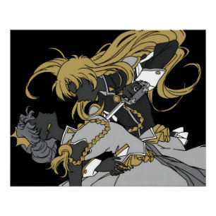 Revolutionair Meisje Utena Anthy en Utena Perfect Poster