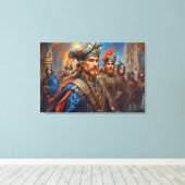 Revolutionair ontwerp canvas afdruk (Insitu (Houten vloer))