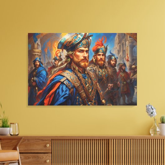 Revolutionair ontwerp canvas afdruk (Insitu (Woonkamer))