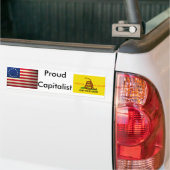 revolutionair-oorlogsvlag, treadonme kopie, Proud, Bumpersticker (Op Truck)