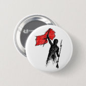 Revolutionair! Ronde Button 5,7 Cm (Voorkant /achterkant)