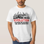 Revolutionair Satire T-shirt (Voorkant)
