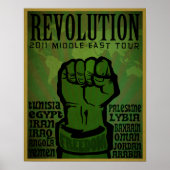 Revolutionaire afdrukken van 2011 poster (Voorkant)
