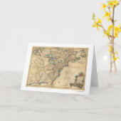 Revolutionaire Amerikaanse kaart - 1777 (Gele Bloem)